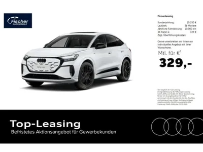 Audi Audi Q4 e-tron e-tron Sportback S line 0,25% DW Versteuerung im Leasing von LeasingMarkt.de