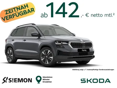 Skoda Skoda Karoq Tour 1.0l TSI 85 kW elektr. Heckklappe zeitnah verfügbar Gewerbekundenangebot im Leasing von 9drive