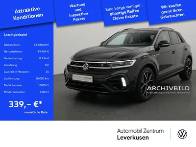 VW Volkswagen T-Roc R 4M ACC NAVI KAM SHZ MATRIX im Auto Abo von Null-Leasing