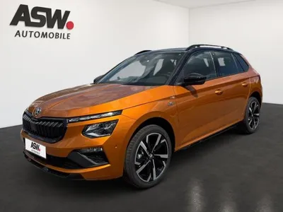 Skoda Skoda Kamiq Monte Carlo 1,5 TSI DSG ACC SHZ AHK NAVI *SOFORT VERFÜGBAR* im Auto Abo von LeasingTime