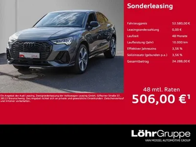Audi Audi Q3 Sportback 45 TFSI S line Matrix Panorama GWP im Leasing von LeasingMarkt.de
