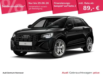 Audi Audi Q2 S line 40 TFSI quattro Kamera AHK Navi LED vi im Leasing von Null-Leasing