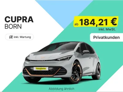 Cupra Cupra Born 🔥58 kWh 150 kW | inkl. Wartung & Verschleiß 🔧🦺| Privat im Auto Abo von LeasingTime