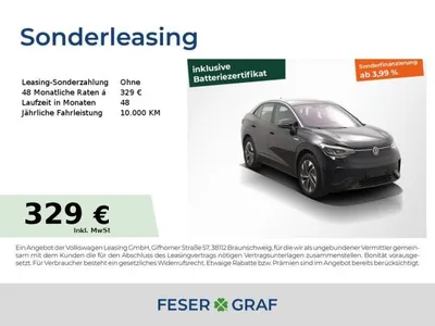 VW Volkswagen ID.5 Pro Navi SHZ ACC PDC LED im Leasing von LeasingMarkt.de