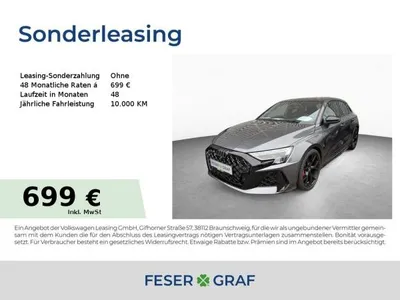 Audi Audi RS3 Spb S tr *PANO*ABGAS*MATRIX*KAMERA* im Leasing von LeasingMarkt.de