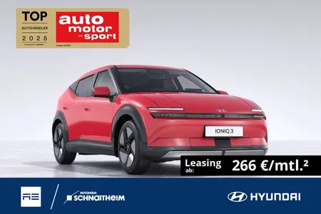 Hyundai Hyundai IONIQ 3 Prime 61 kWh 135PS Technik-P, Sitz-P im Leasing von Null-Leasing