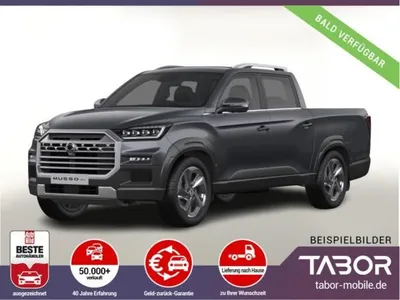 KGM KGM Musso Grand e-XDi 202 Aut AWD Lux LED Nav Leder im Auto Abo von LeasingMarkt.de