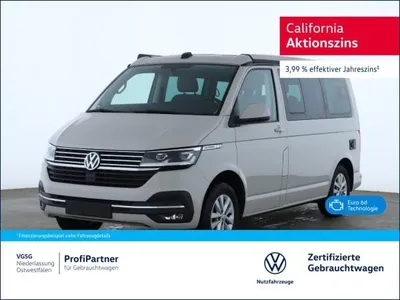 VW Volkswagen T6.1 California Ocean 2.0 TDI DSG LED Navi Klima im Auto Abo von LeasingMarkt.de