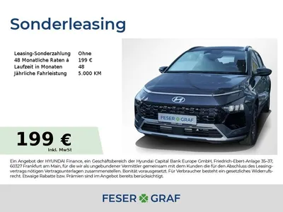 Hyundai Hyundai Bayon TREND BOSE SHZ LHZ CARPLAY NAVI KAMERA im Leasing von Null-Leasing