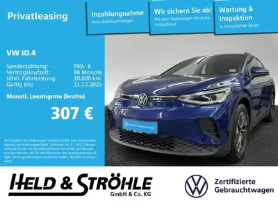 VW Volkswagen ID.4 Pro AHK MATRIX WÄPU NAV INFOTAINMENT-PAKET im Auto Abo von LeasingMarkt.de