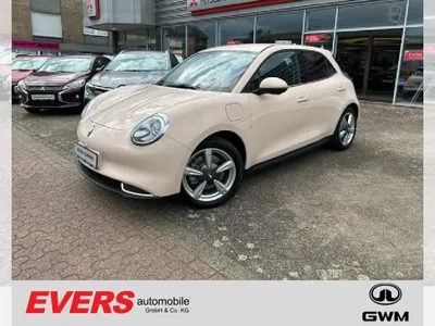 GWM GWM ORA 03 400 Pro mit Wärmepumpe *GEWERBEDEAL* Zulassung bis 12/2025 *SHZ *LED *Elektr. Sitze*Tageszulassung im Auto Abo von LeasingTime