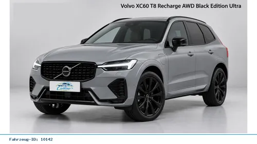Volvo Volvo XC60 T8 Recharge AWD Black Edition Ultra im Auto Abo von Carfino