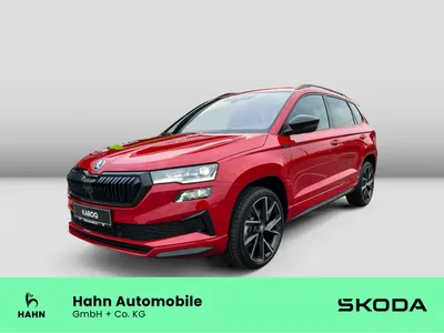 Skoda SKODA Karoq Sportl. 1.5TSI DSG Navi ACC AHK PDCv/h 19" im Auto Abo von Null-Leasing