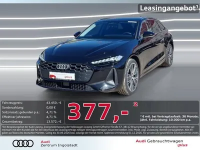 Audi Audi A5 Avant TDI Tech AHK PANO Kamera Memory LED 19 im Leasing von LeasingMarkt.de
