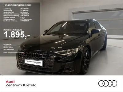 Audi Audi S8 4.0 quattro TFSI ACC AUT Kam. Leder Luft Navi im Leasing von Null-Leasing