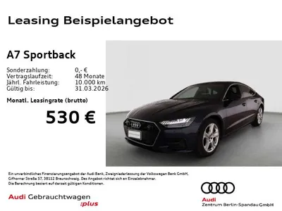 Audi Audi A7 Sportback 45 TDI qu. S tronic *PANO*HuD*AHK* im Auto Abo von Null-Leasing
