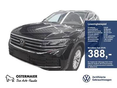 VW Volkswagen Touareg ELEGANCE 3.0TDI 286PS NP.104T ACC.5J-G.A im Leasing von Null-Leasing