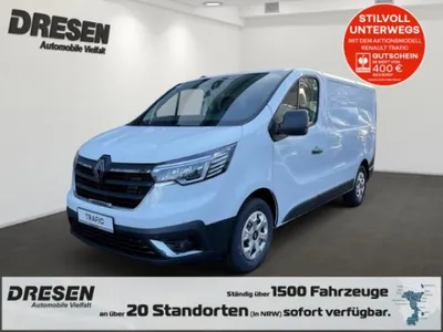 Renault Renault Trafic 💥Trapo-DEAL💥Kasten Komfort L1H1 3,0t dCi 130 *AHK,GJR,KAMERA* im Leasing von LeasingMarkt.de