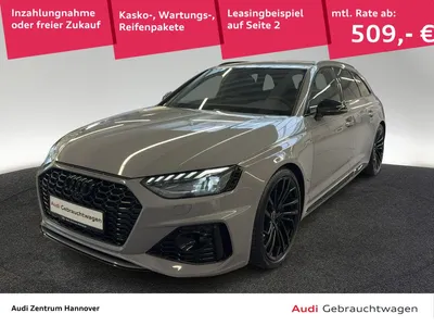 Audi Audi RS4 Avant 2.9 TFSI quattro AHK im Leasing von Null-Leasing