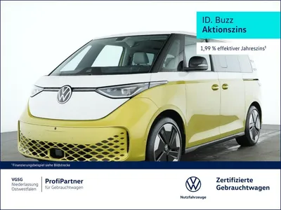 VW Volkswagen ID. Buzz Pro AHK Wärmepumpe IQ.LIGHT Area View im Leasing von Null-Leasing