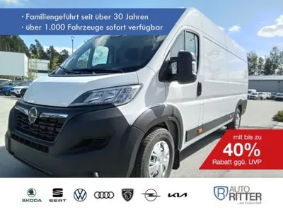 Opel Opel Movano Cargo Kastenwagen verblecht L4H2 3,5t verstärkt 2.2 BlueHDi 165 6-Gang , Schaltgetriebe im Auto Abo von LeasingMarkt.de