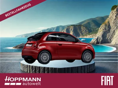 Fiat FIAT 500e CABRIO (Red) *lim. Stückzahl*| 57072 SIEGEN im Auto Abo von Null-Leasing