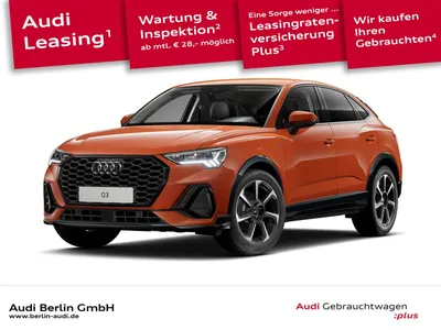 Audi Audi Q3 Sportback S line 35 TFSI S tronic im Leasing von Null-Leasing