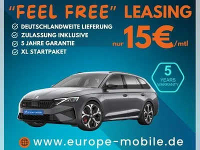 Skoda Skoda Octavia Combi 2026 RS TOP 2.0 TSI 195kW DSG (UVP 56.230€/KW4/26) NAV/MATRIX/PANO/AHK/EASY/HEADUP/WINTER/3 im Auto Abo von LeasingMarkt.de