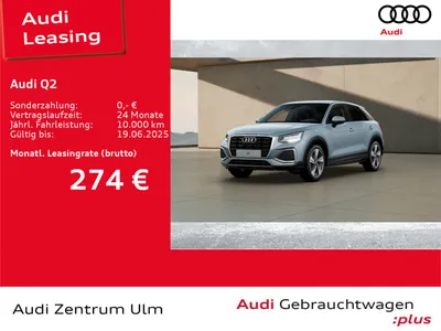 Audi AUDI Q2 advanced 35 TFSI S tronic AHK NAV+ R-KAM im Auto Abo von Null-Leasing