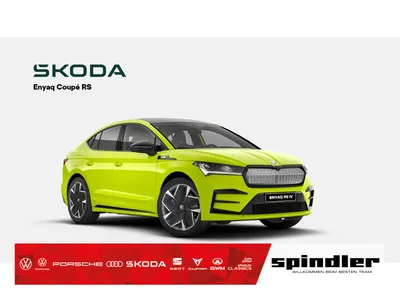 Skoda SKODA Enyaq Coupe RS 82 kWh Batterie Elektromotor 250 kW 1-Gang-Automatik 4x4 im Auto Abo von 9Drive