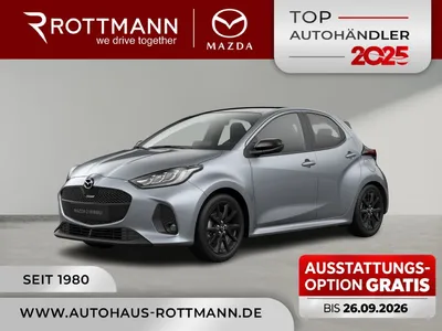 Mazda Mazda 2 Hybrid 2026 VVT-i 116PS Aut. Homura Plus SoMo im Leasing von Null-Leasing