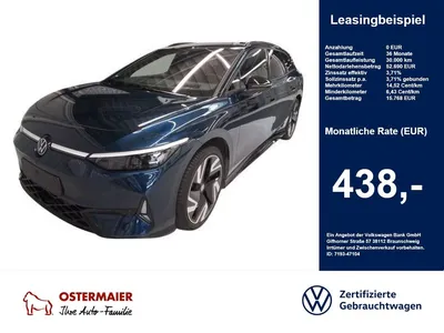 VW Volkswagen ID.7 Tourer GTX 340PS 4M NP.81T ACC.5J-G.WÄRMEPU im Leasing von Null-Leasing