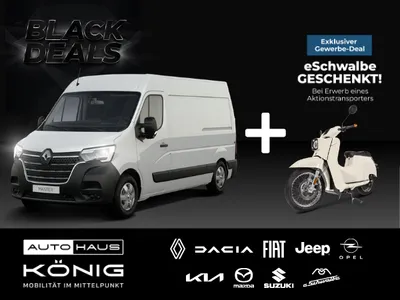 Renault Renault Master Kasten L2H2 | König Black Deals 2024 🖤 | eSchwalbe geschenkt ❗ | Gewerbekunden-Deal im Auto Abo von LeasingTime