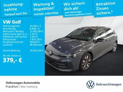 VW Volkswagen Golf VIII 2.0 TDI DSG Goal Navi Spurwechselassistent Sitzheizung DAB+ im Auto Abo von LeasingMarkt.de