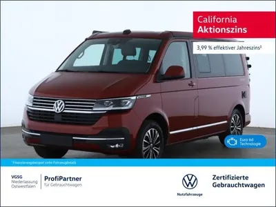 VW Volkswagen T6.1 California Ocean AHK Kamera Lane Assist im Auto Abo von LeasingMarkt.de