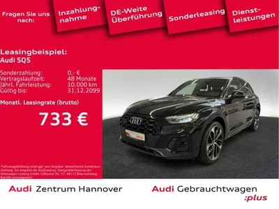 Audi Audi SQ5 3.0 TDI quattro Matrix AHK B&O Luft virtual Cockpit im Auto Abo von LeasingMarkt.de