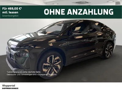 Skoda Skoda ENYAQ iV COUPE 85 SPORTLINE NAVI AHK PANO im Leasing von Null-Leasing