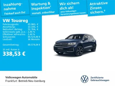 VW Volkswagen Touareg 3.0 TDI Tiptronic 4Motion R-Line Navi Leder IQ.Light ACC DAB+ FrontAssist im Leasing von LeasingMarkt.de