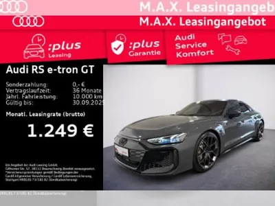 Audi Audi RS e-tron GT PERFORMANCE +MATRIX+KERAMIK+CARBON+ im Auto Abo von LeasingMarkt.de
