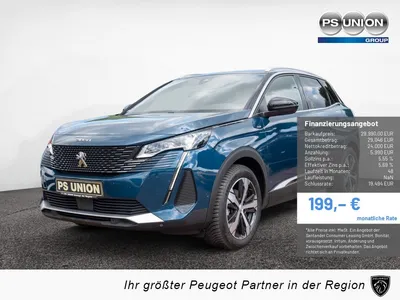 Peugeot Peugeot 3008 1.5 GT BHDi EAT8 AHK ACC AKTIVSITZE LED im Leasing von Null-Leasing
