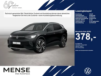 VW Volkswagen ID.4 Pro Performance IQ.Light Matrix CarPlay ACC im Leasing von Null-Leasing