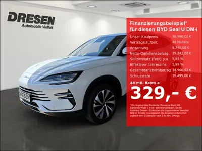 BYD BYD Seal U DM-i 1.5 Design/Panorama/Navi/LED/Klimaau im Leasing von Null-Leasing
