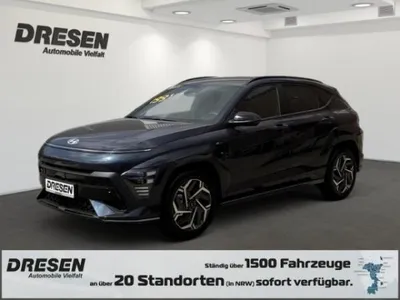 Hyundai Hyundai KONA 1.6 T-GDI N-Line elektr.Heckklappe*LED*Navigation*SHZ - NUR FÜR GEWERBE! im Leasing von LeasingMarkt.de