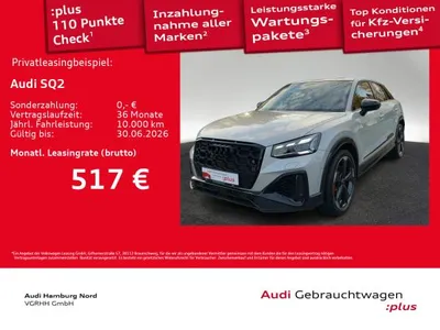 Audi Audi SQ2 2.0 TFSI quattro S tronic Navi ACC CarPlay im Leasing von LeasingMarkt.de