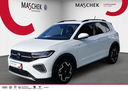 VW Volkswagen T-Cross R-Line 1.0 TSI DSG 116PS AHK Navi RFK AH im Leasing von Null-Leasing