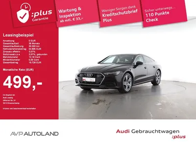 Audi Audi A7 Sportback 45 TDI quattro S tronic im Auto Abo von Null-Leasing