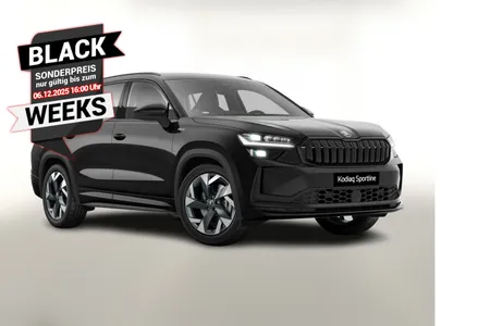 Skoda Kodiaq Sportl AHK 7-S Matrix Nav Kessy ACC SunS Auto-Abo privat im Auto Abo von Autohaus Tabor