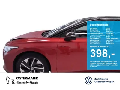 VW Volkswagen ID.7 GTX 340PS 4M NP. 76T ACC.5J-G.WÄRMEPUMPE.KA im Auto Abo von Mobile.de