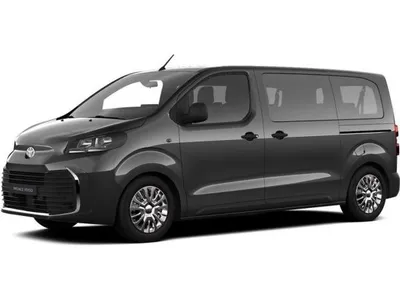 Toyota Toyota Proace Verso 2.0L (144 PS) 5 Türer, 8 Sitze L1 COMFORT +Travel Pack Metallic Grau Sofort verfügbar im Auto Abo von LeasingMarkt.de