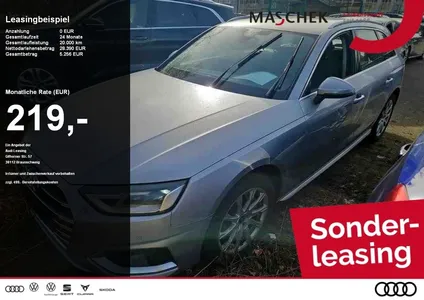 Audi Audi A4 Avant *Sonderleasing* 40 TFSI quat Navi RearV im Leasing von Null-Leasing